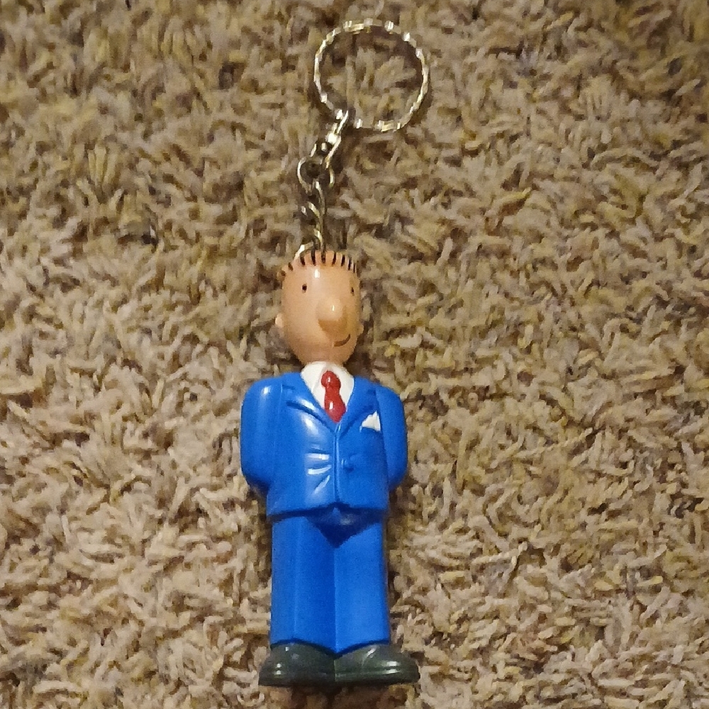 McDonald's Blue Suit Key Holder